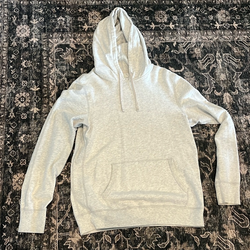 reigning champ lightweight hoodie size M heather ash